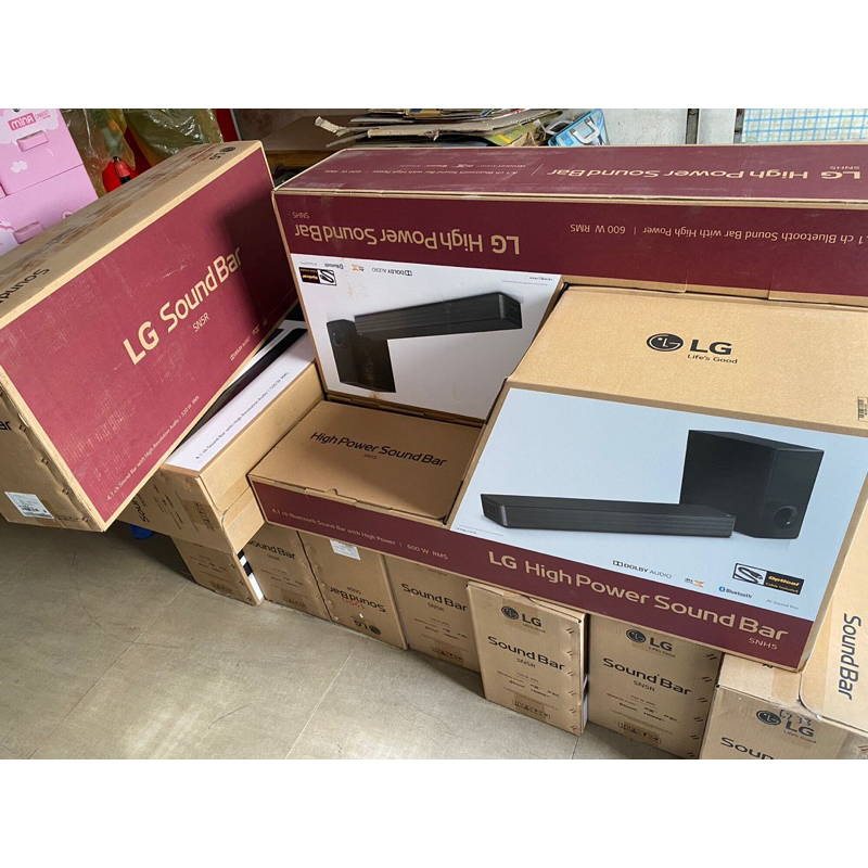 Loa thanh soundbar LG SN5R 4.1 520W hàng cao cấp chính hãng 100% bảo hành 12 tháng