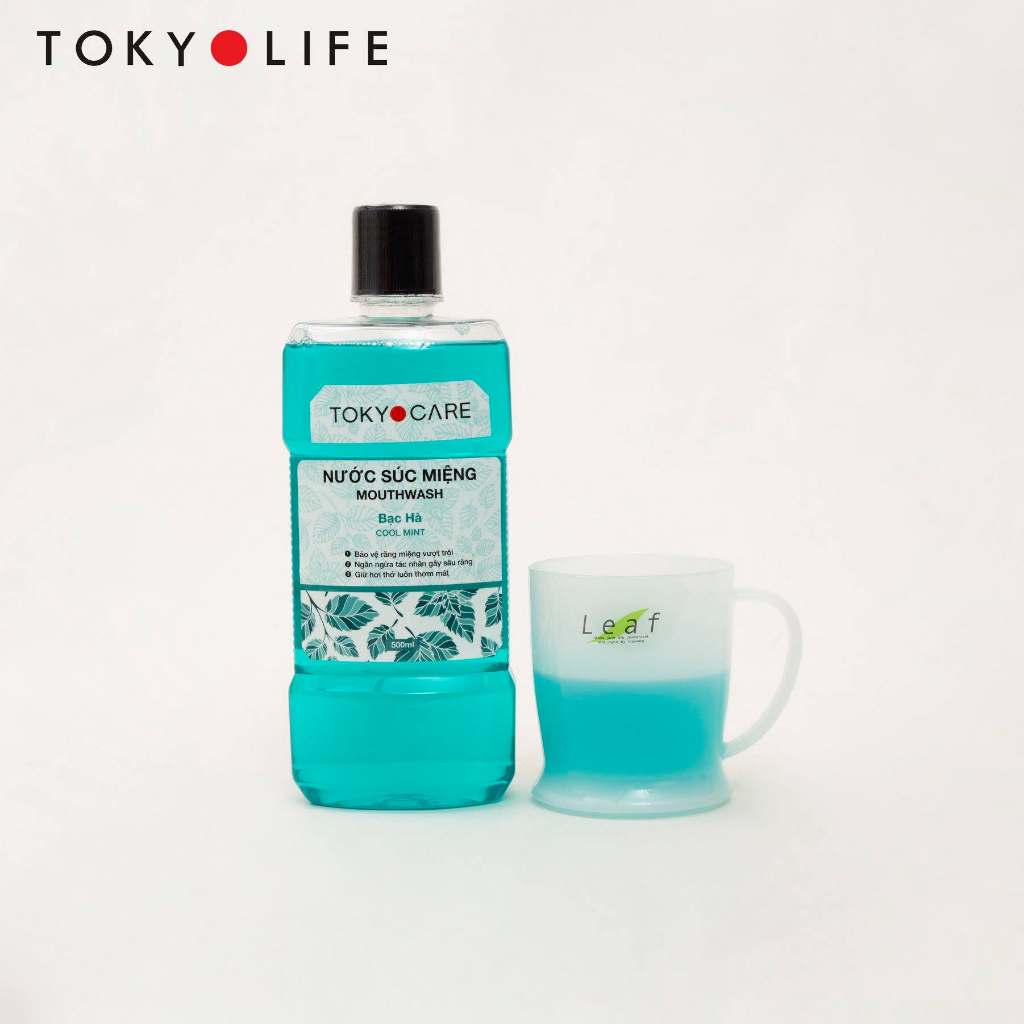 Nước súc miệng TokyoCare Bạc Hà 500ml/250ml