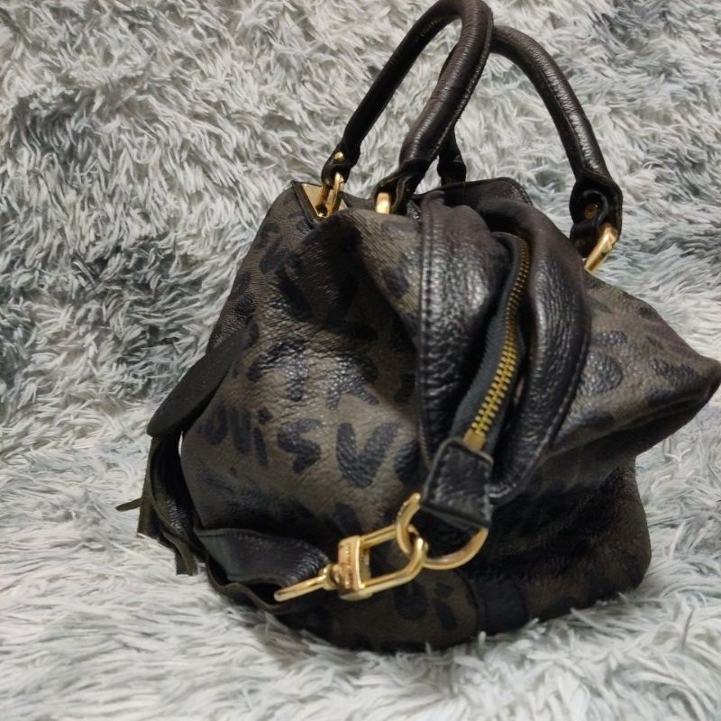 Túi du lịch si H75 tuyển Nhật hiệu LOU*S VUITT*N da bê size 50cmx25cmx12cm