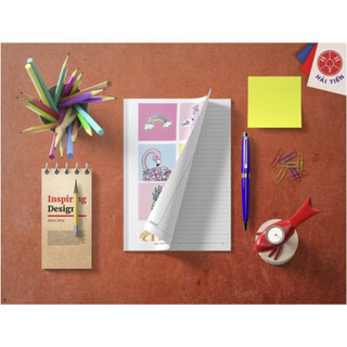 Set 5 Vở Kẻ Ngang Hải Tiến Haplus Fruit ( 80, 120 Trang )