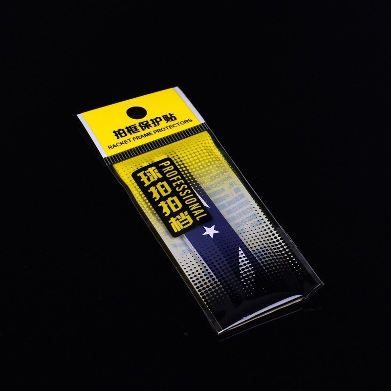 Miếng dán bảo vệ đầu vợt cầu lông, vợt tennis da PU chống mài mòn độ dính tốt mai lê sport