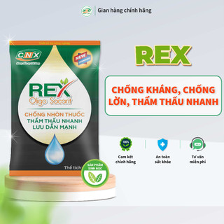 Chất hỗ trợ nông nghiệp REX tăng hiệu lực của phân bón, chống kháng thuốc, nhờn thuốc, thẩm thấu nhanh - CNX 15ml