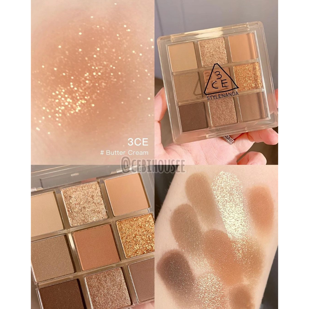 Bảng Phấn Mắt 3/C/E 9 ô Multi Eye Color Palette Clear Layer Edition