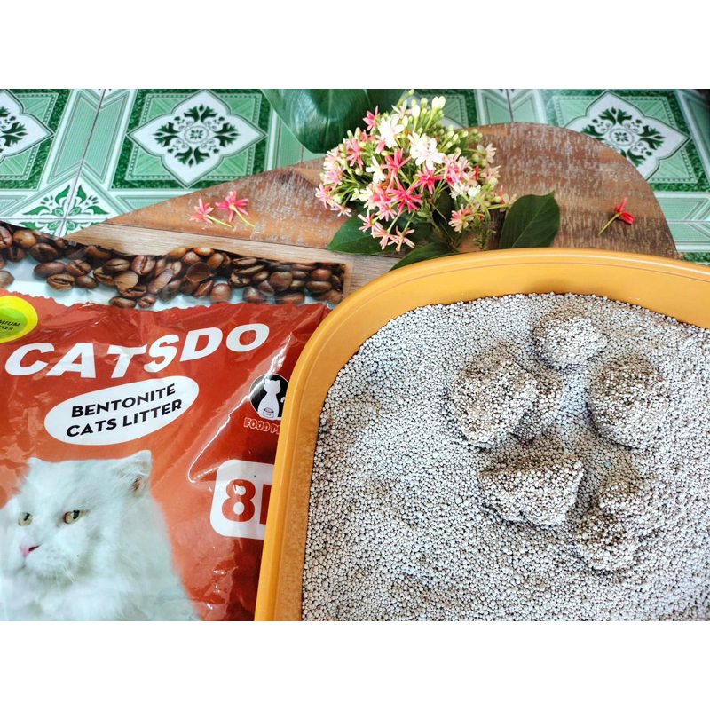 CÁT MIN 8L - CÁT VỆ SINH CHO MÈO CATSDO 8L