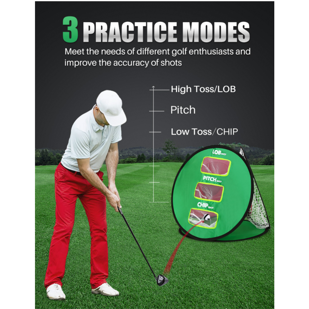 LƯỚI TẬP CHIP GOLF 3 MẶT – PGM LXW021