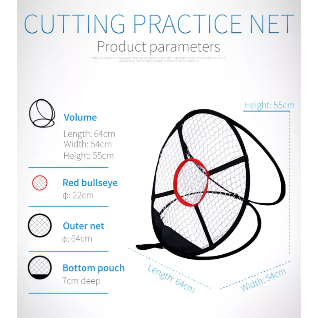 Lưới tập Chip golf PGM-LXW005: chính hãng, dễ dàng luyện tập tại nhà và ngoài trời.