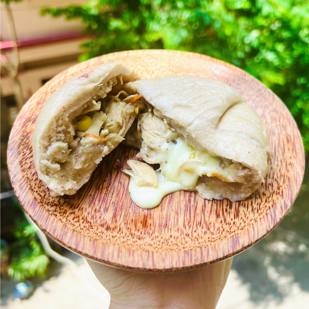Bánh Bao Nguyên Cám Gạo Lứt 𝐂𝐇𝐀𝐍𝐆𝐌𝐔𝐍 𝐇𝐞𝐚𝐥𝐭𝐡𝐲 - Bánh Eatclean ăn kiêng, hỗ trợ giảm cân