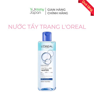 Nước tẩy trang L'Oreal làm sạch sâu trang điểm 2 lớp dầu và nước - Chai 400ml