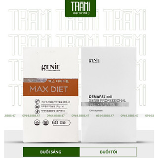  Max Diet Genie Và Derma87 Cell Belly Balance Genie, Hủy Mỡ Thừa Đánh Bay Mọi Loại Mỡ Lâu Năm, Giảm Cân Hiệu Quả