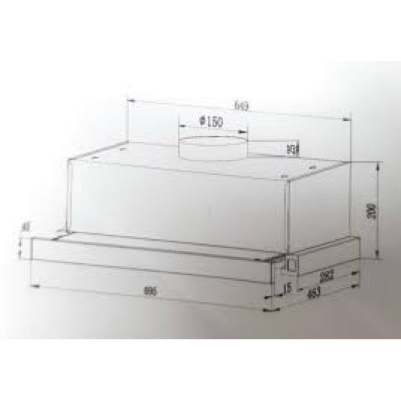 Máy hút mùi  FS-7222B