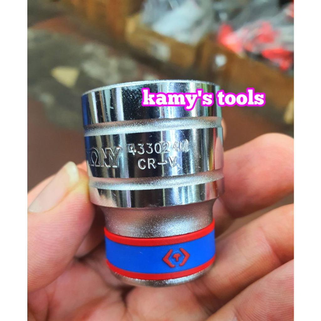 Đầu tuýp đầu khẩu ngắn cần 1/2 Kingtony 8mm-32mm 4330/4335