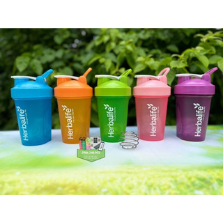 Bình lắc Shake, 400ml, có vạch chia, dùng nhóm dinh dưỡng HBL, logo mới 2023, tặng lò xo giúp nhuyễn bột