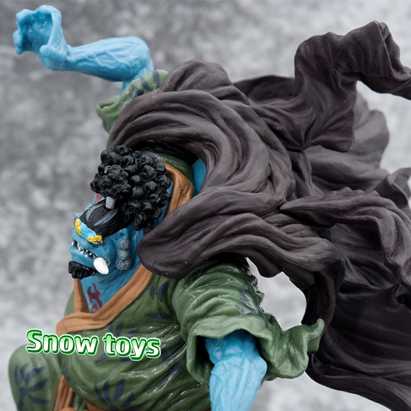 Mô hình One Piece - Mô hình Jinbe - Thất vũ hải Jinbe to cầm chắc tay nét đẹp - Cao 18,5cm