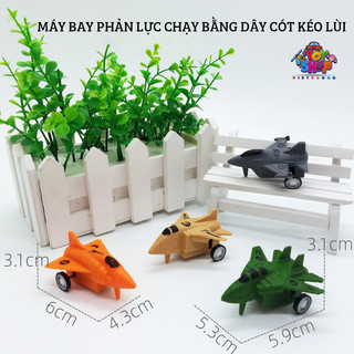 Đồ chơi máy bay tiêm kích máy bay chiến đấu mini động cơ kéo lùi