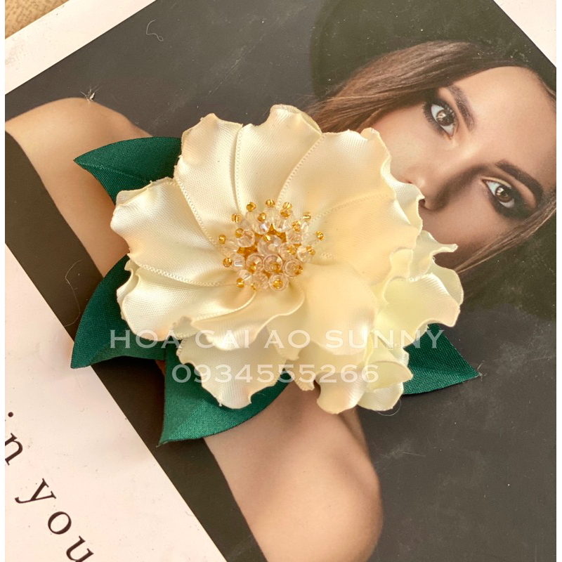 Hoa cài áo Handmade - Sunny MS62