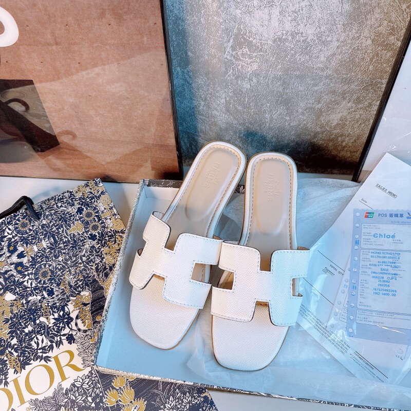 Dép H da lì siêu hot