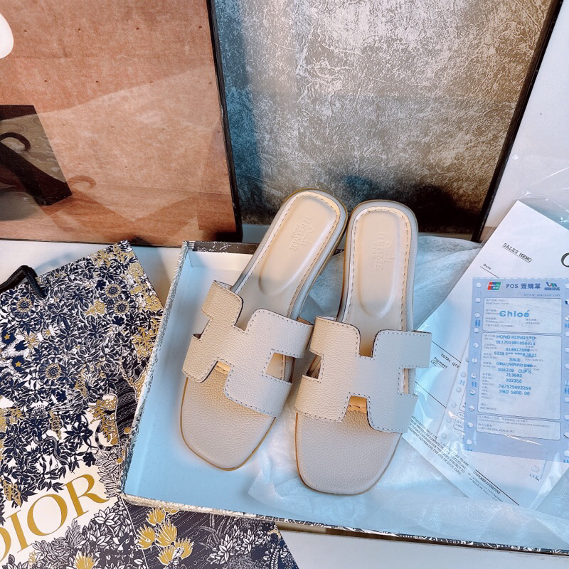 Dép H da lì siêu hot