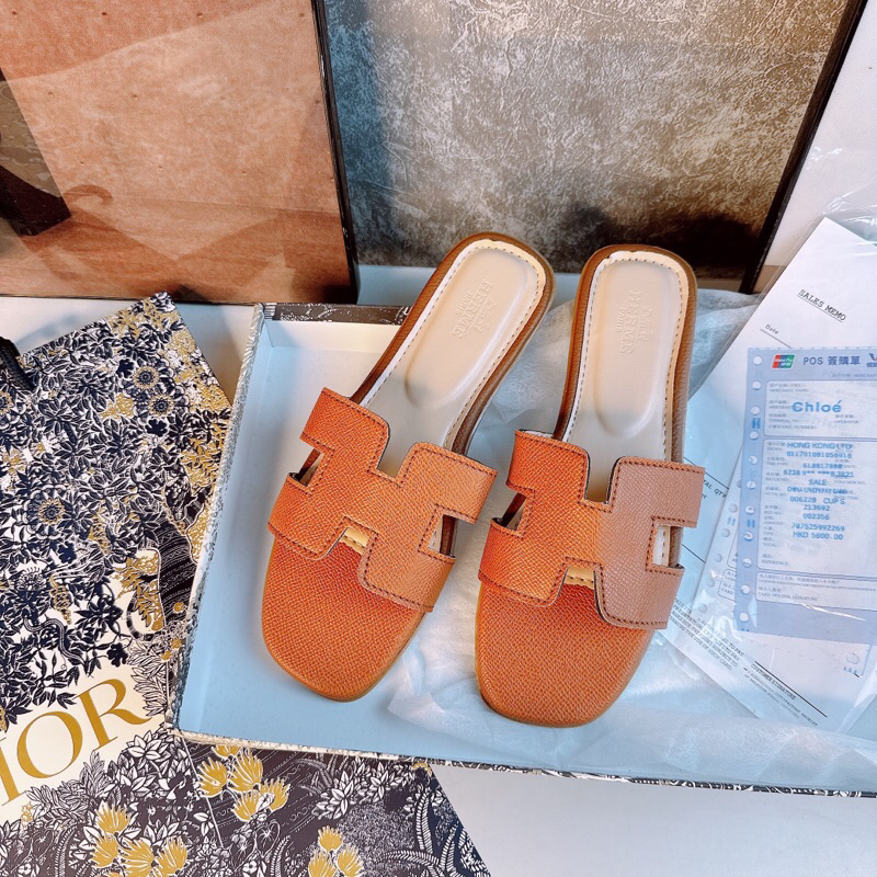 Dép H da lì siêu hot