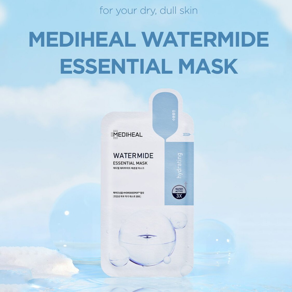1 Miếng Mặt nạ giấy Mediheal Mask EX cấp ẩm, dưỡng trắng, làm dịu da, loại bỏ bã nhờn - Cila House