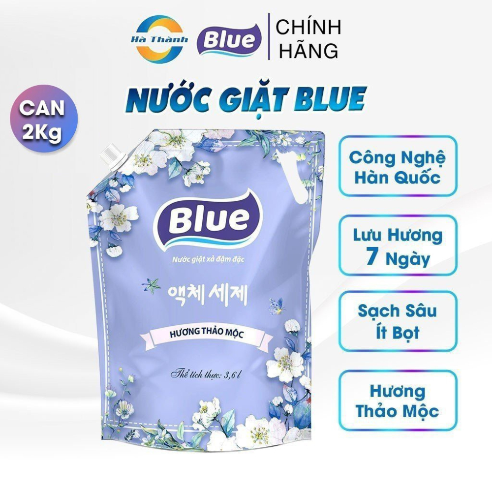 Nước Giặt 2L Chuẩn Hàng Chính Hãng Không Bạc Màu Không Kích Ứng Da Không Khô Ráp