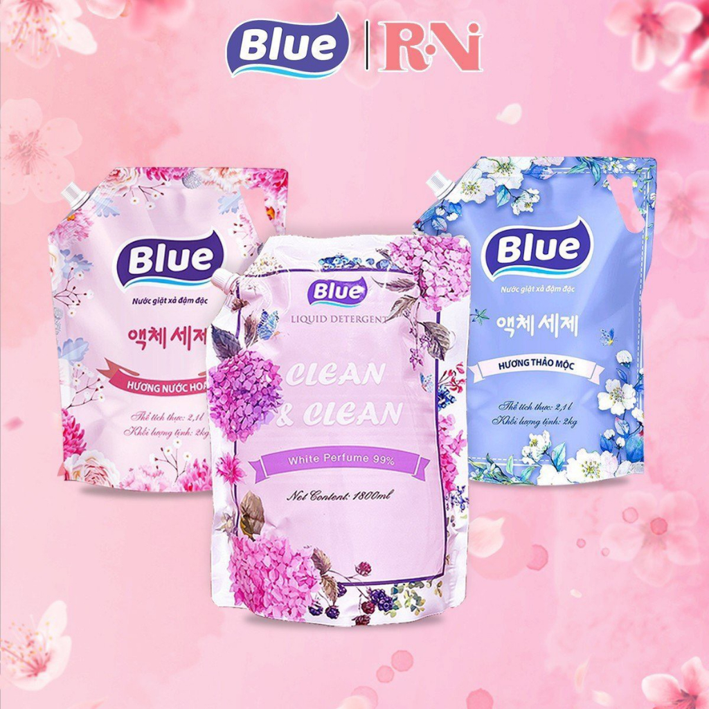 Nước Giặt 2L Chuẩn Hàng Chính Hãng Không Bạc Màu Không Kích Ứng Da Không Khô Ráp