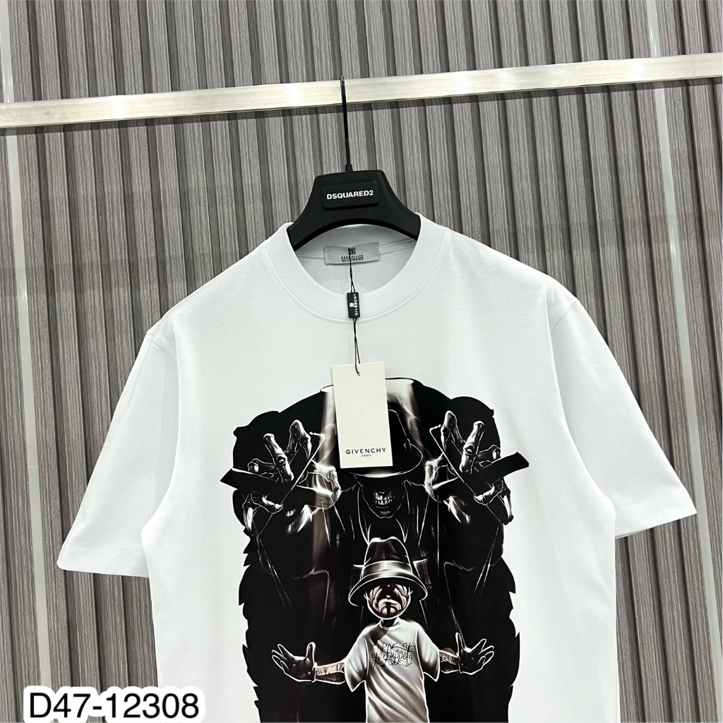 Áo Phông Nam GVC In Hình Hoạt Hình Cực Đẹp - Áo Thun Nam GVC 100% Cotton Siêu Mát