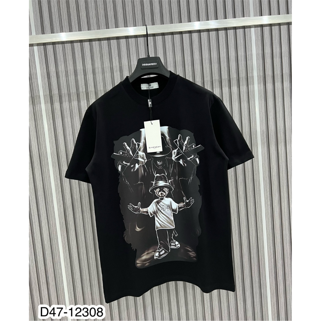 Áo Phông Nam GVC In Hình Hoạt Hình Cực Đẹp - Áo Thun Nam GVC 100% Cotton Siêu Mát