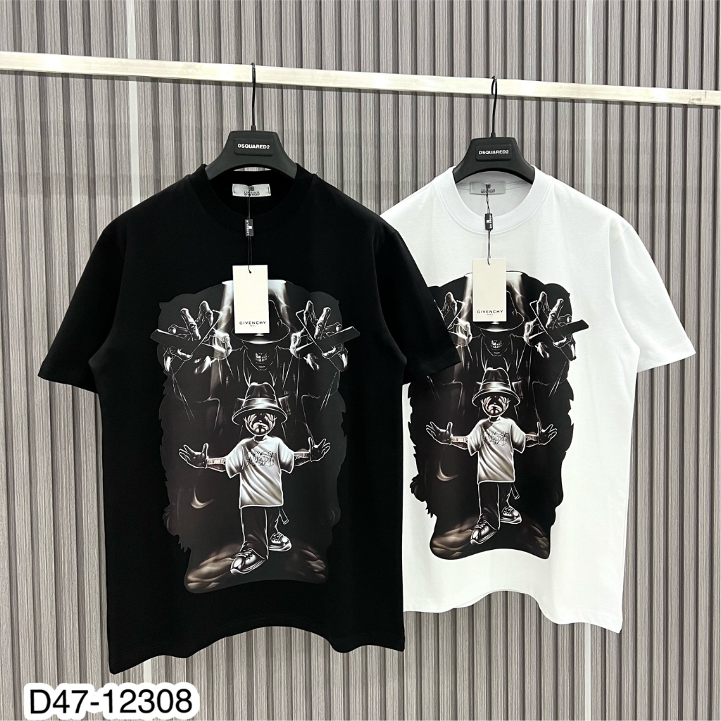 Áo Phông Nam GVC In Hình Hoạt Hình Cực Đẹp - Áo Thun Nam GVC 100% Cotton Siêu Mát