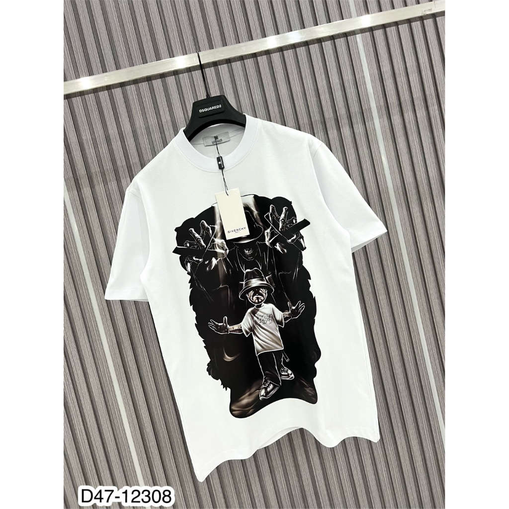 Áo Phông Nam GVC In Hình Hoạt Hình Cực Đẹp - Áo Thun Nam GVC 100% Cotton Siêu Mát