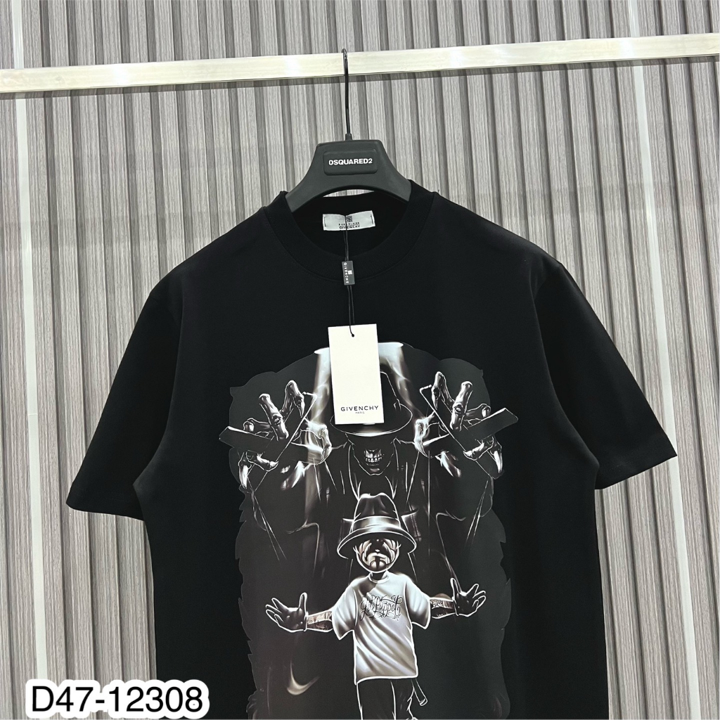 Áo Phông Nam GVC In Hình Hoạt Hình Cực Đẹp - Áo Thun Nam GVC 100% Cotton Siêu Mát