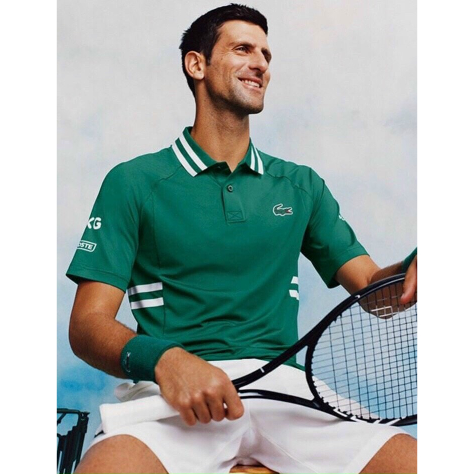 Bộ thể thao tennis nam, bộ đồ thể thao cao cấp chất vải mặc mát, co giãn, thấm hút mồ hôi nhanh