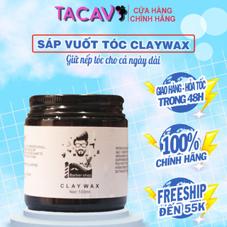 Sáp vuốt tóc nam CLAY WAX Professio The Barber Shop chính hãng , chăm sóc tóc , giữ nếp tóc