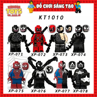 Xếp hình Minifigure Siêu anh hùng trong vũ trụ Vemon Verse - Đồ Chơi Lắp Ghép Sáng Tạo - KORUIT KT1010
