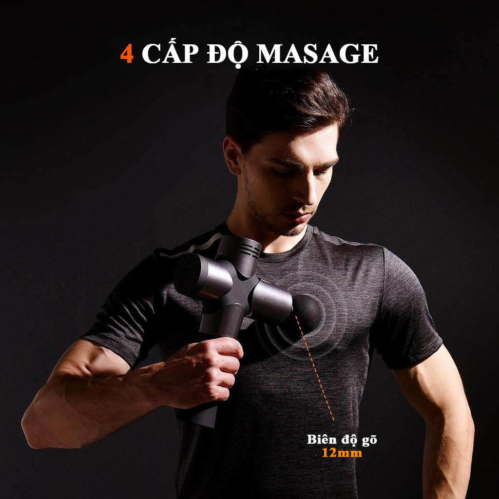 Máy Massage Booster PRO 3 – 6 đầu cắm – 4 tốc độ - Công suất 126W