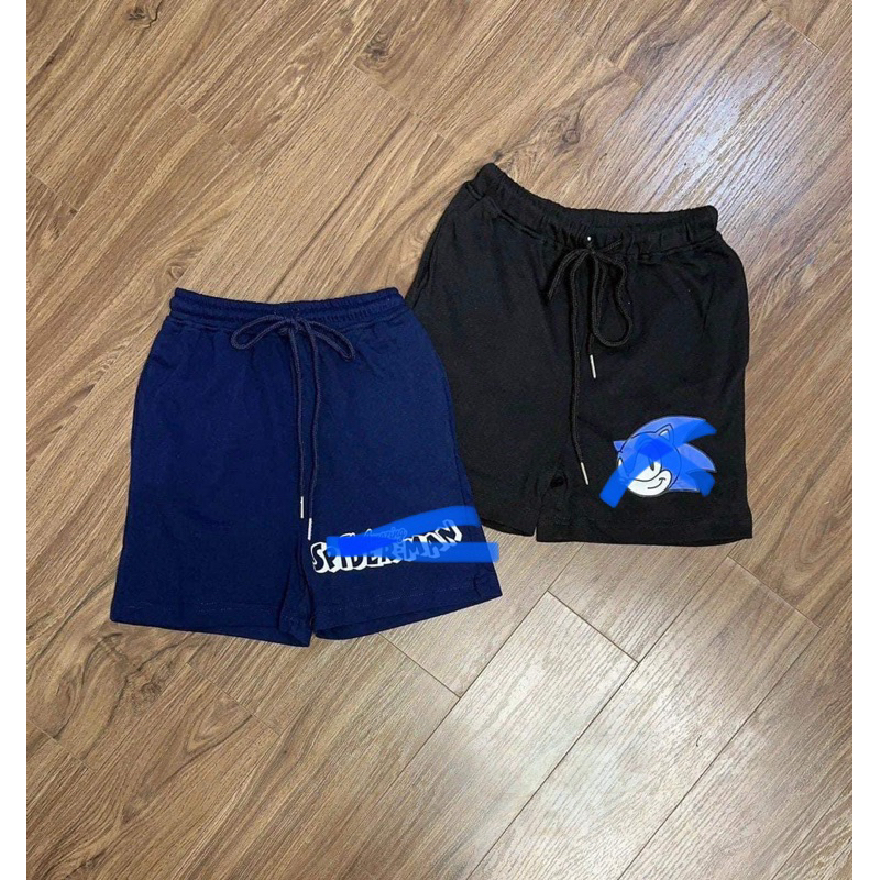 Quần đùi bé trai chất cotton mát lịm size 2-10t