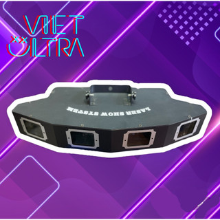 Đèn laser 4 cửa 7 màu viet ultra