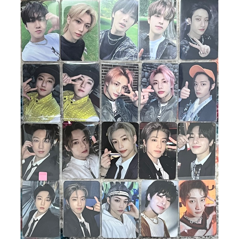 Ảnh thẻ bo góc POB Stray Kids album 5 STAR official