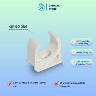 Kẹp đỡ ống vonta - bọ giữ ống luồn điện phi 16, 20, 25, 32