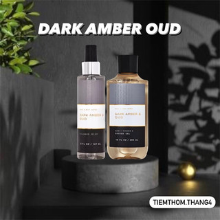 •𝐃𝐚𝐫𝐤 𝐀𝐦𝐛𝐞𝐫 𝐎𝐮𝐝• Bath & Body Works - Sản phẩm dưỡng và xịt thơm toàn thân dành cho nam