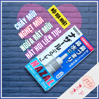 Xịt mũi Nazal giảm nghẹt mũi, sổ mũi vjêm xoang Nhật Bản 30ml