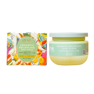  Tẩy Tế Bào Chết Body Genie Aromatic Balancing Body Scrub Chiết Xuất Từ Nghệ Và Mật Ong Hàn Quốc 250gram.