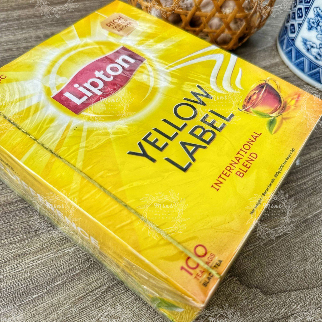 Trà Lipton Nhãn Vàng (Yellow Label Tea) - Set 2 Túi
