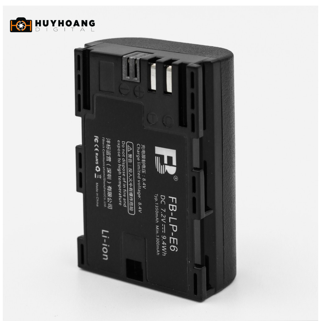 Pin máy ảnh Canon LP-E6 | Canon 5D II, 7D, 6D, 6D2 , 5D III, 60D, EOS R,...