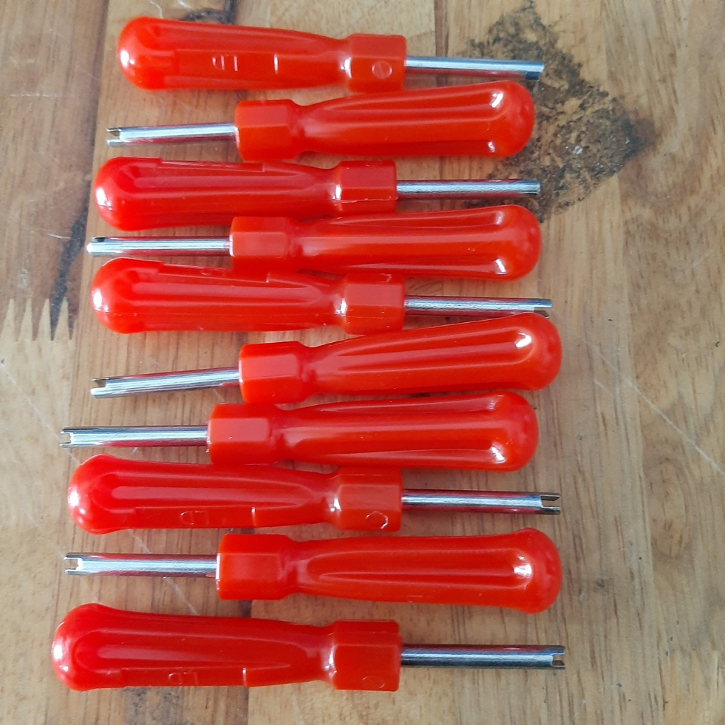 Combo 10 cây tháo ty van xe ô tô, xe máy loại ngắn