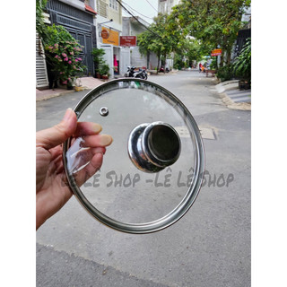 Nồi Inox ANLENE Size 18cm Nắp Kính