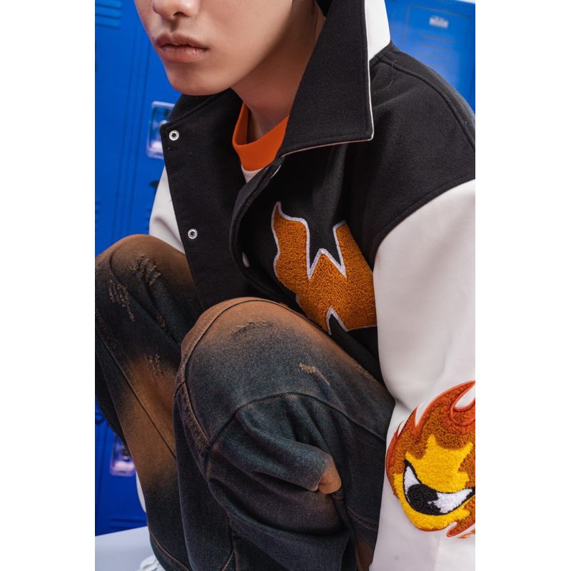 Áo Khoác WYSH Basic Varsity Jacket