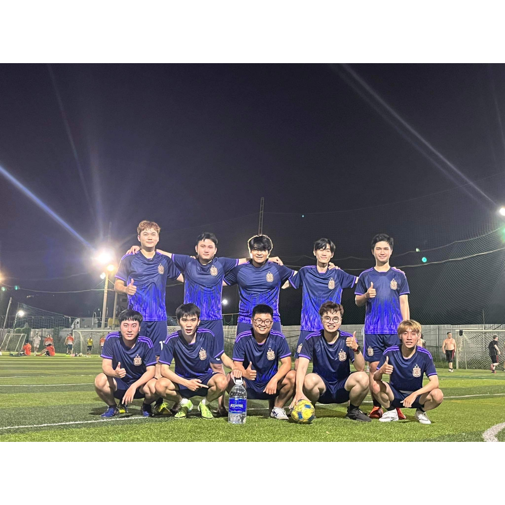 Quần áo bóng đá tuyển Argentina Logo Thêu 3* Thun Lạnh Cao Cấp A26