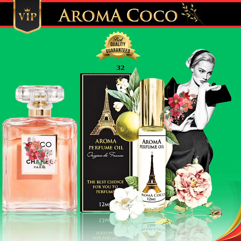 Nước Hoa Pháp Aroma Coco Nữ Tính Siêu Thơm