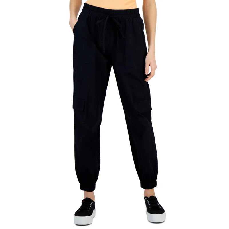 Quần jogger nữ đen size XS có sẵn