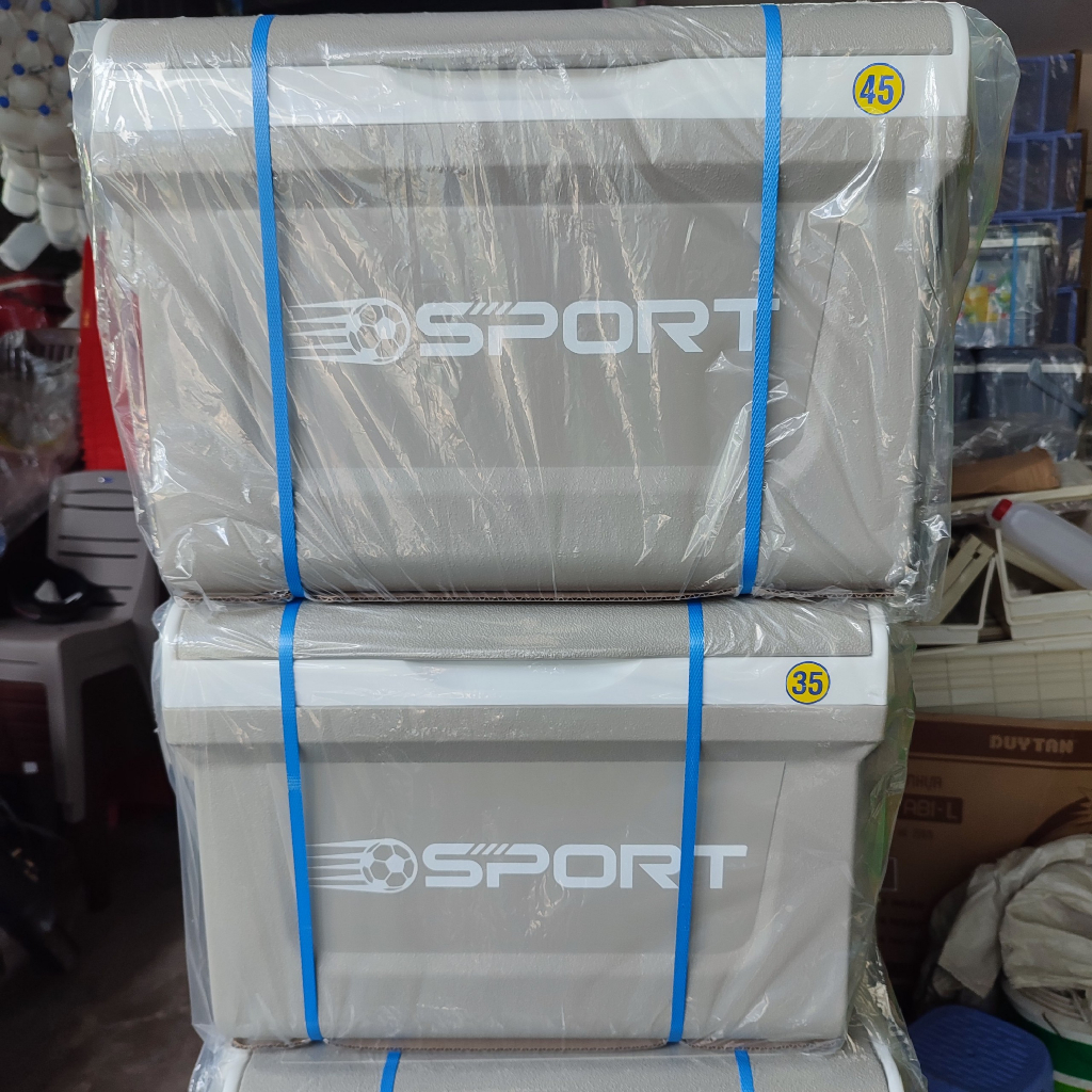 🚀TBA SHOP🚀 THÙNG ĐÁ VUÔNG ICY 35 Lít và 45 Lít  - NHỰA DUY TÂN